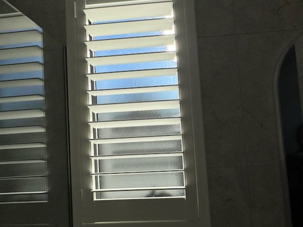 Bathroom Plantation Shutters